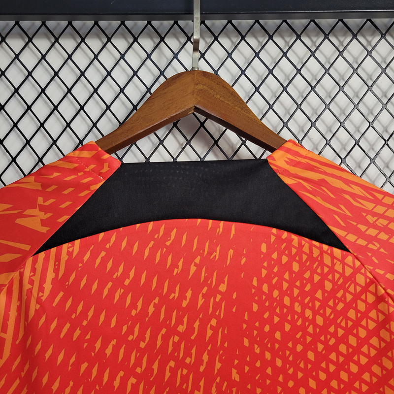 2022-23 Atletico Madrid Training Server Orange Football jersey