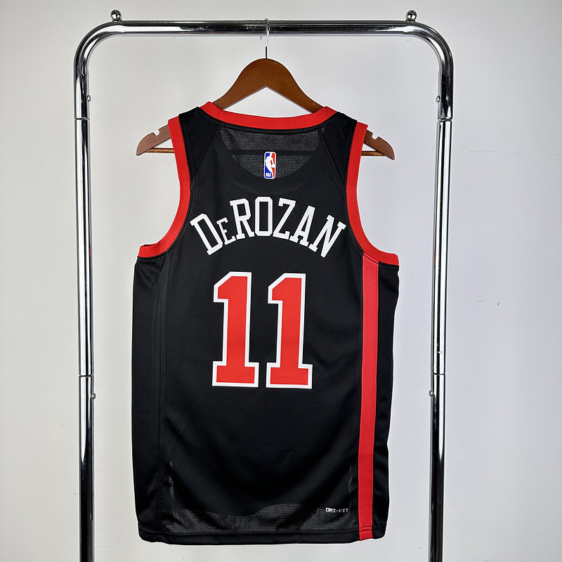 2024 NBA Chicago Bulls 11 DEROZAN Basketball Jersey