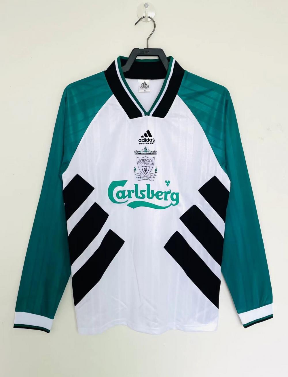 Retro 1993-95 Liverpool Away Jersey Football jersey retro
