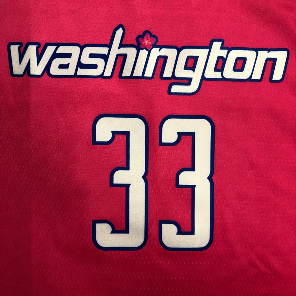 2022 NBA Washington Wizards 33 Kuzma Basketball Jersey