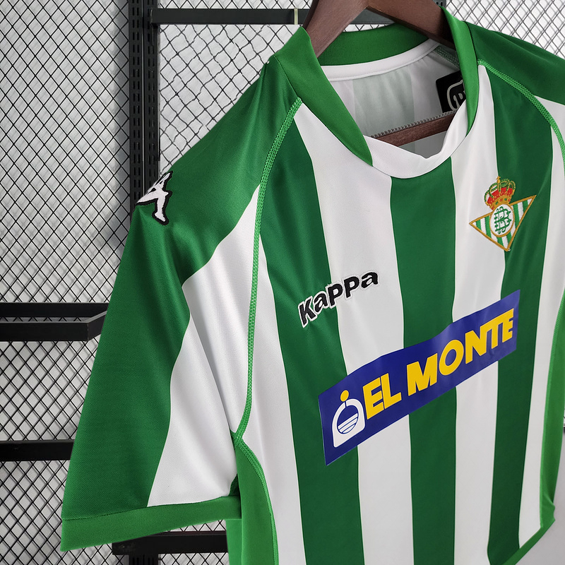 Retro 2001-02 Real Betis home retro football jersey retro