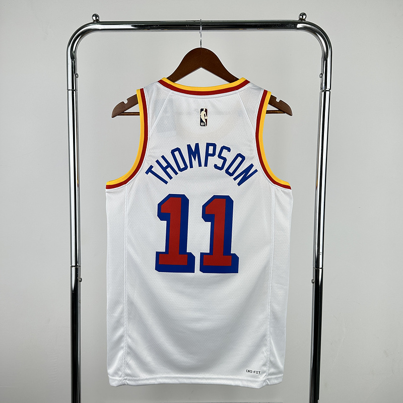 2025 NBA Golden State Warriors 11 THOMPSON Basketball Jersey