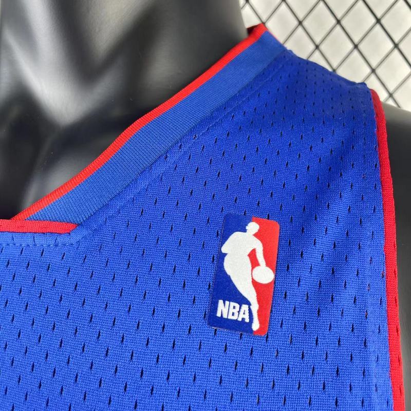 2008-09 NBA Detroit Pistons 1 IVERSON Basketball jersey
