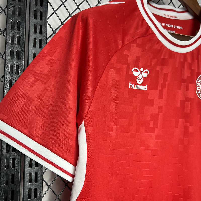 2024-25 Denmark Euro Home Football jersey
