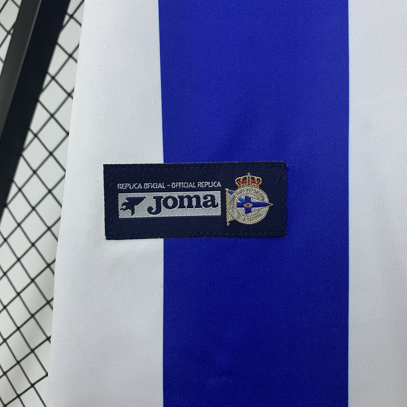 Retro 2003-04 Deportivo La Coruna Home Football jersey retro