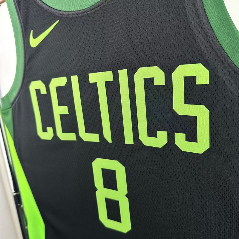 2025 NBA Boston Celtics 8 PORZINGIS Basketball Jersey