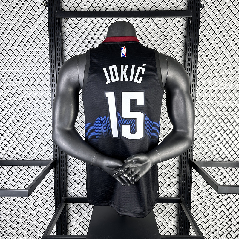 2024 NBA Denver Nuggets 15 JOKIC Basketball Jersey