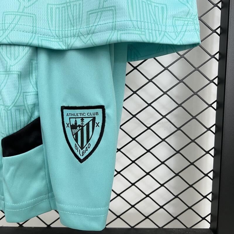 2025-26 Kids Athletic Bilbao Third Away Size Football jersey