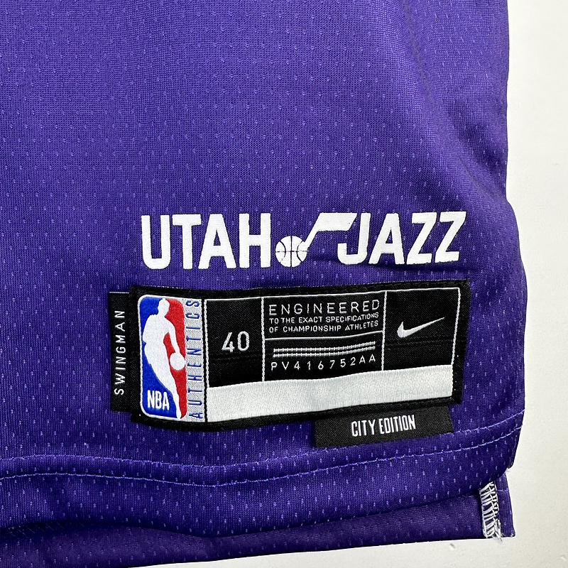 2024 NBA Utah Jazz 23 MARKKANEN Basketball Jersey