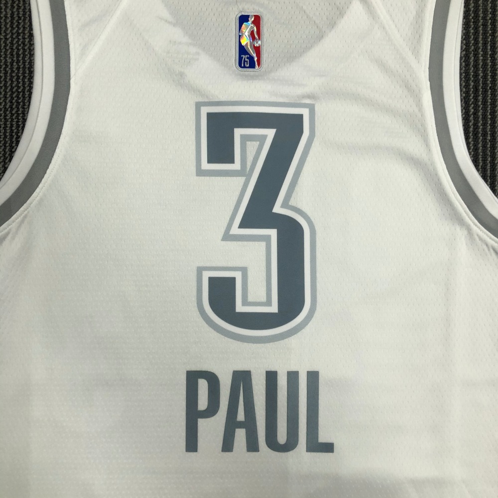 2022 NBA Oklahoma City Thunder 3 Paul Basketball Jersey