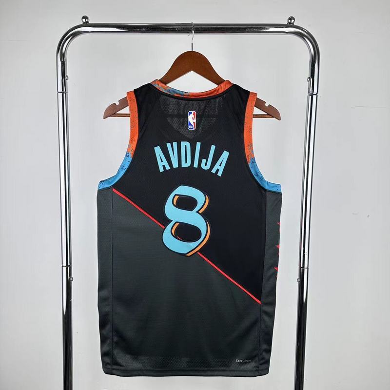 2024 NBA Washington Wizards 8 AVDIJA Basketball Jersey