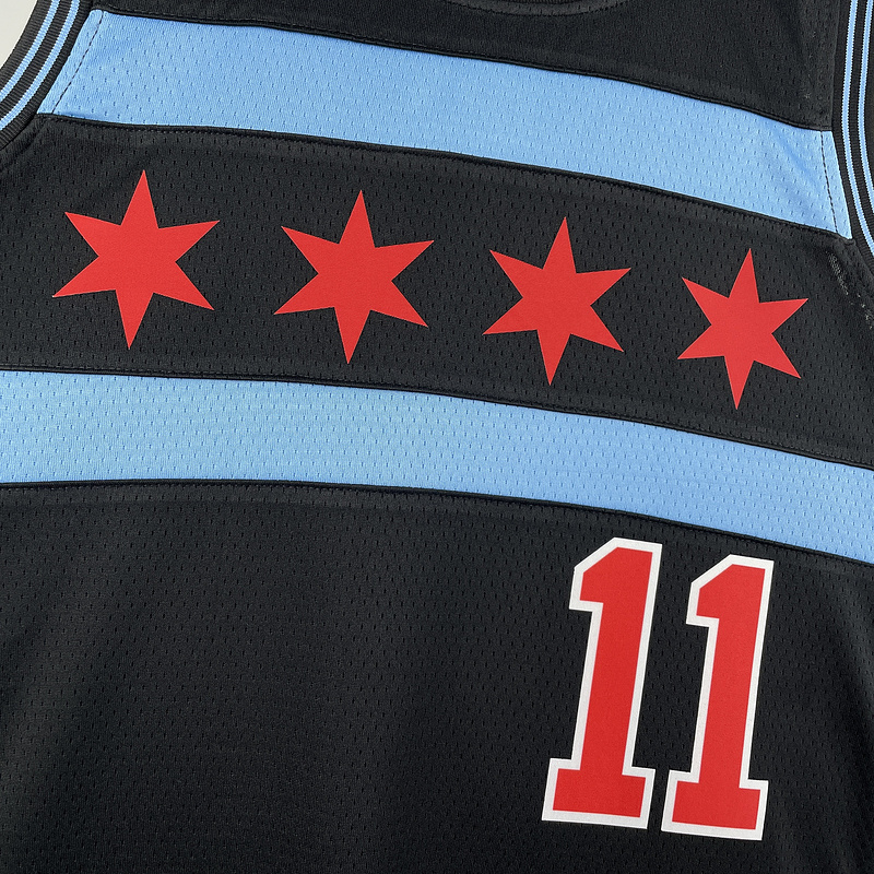 2019 NBA Chicago Bulls (11 DEROZAN) Basketball Jersey