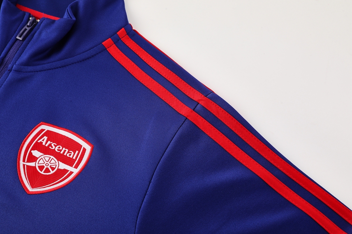 2024-25 Arsenal 01 Royal Blue Jacket Set S-2XL