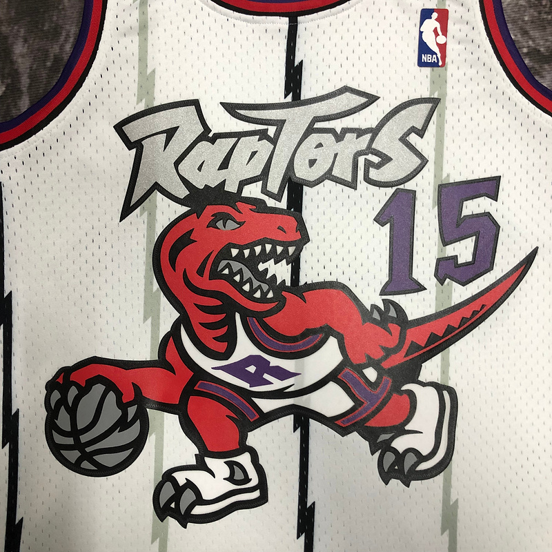 1998-99 NBA Toronto Raptors 15 CARTER  Basketball jersey