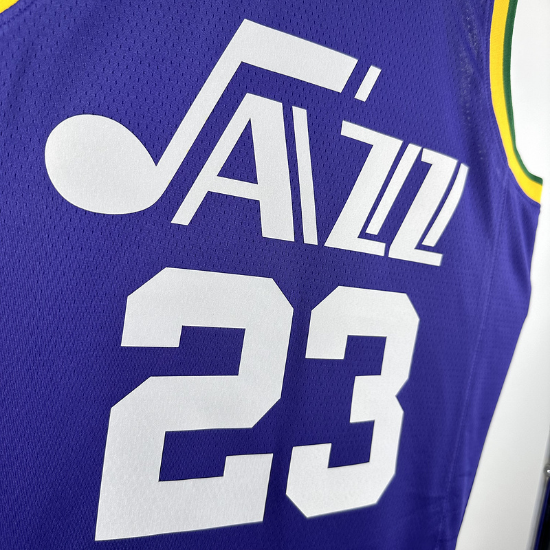 2024 NBA Utah Jazz 23 MARKKANEN Basketball Jersey
