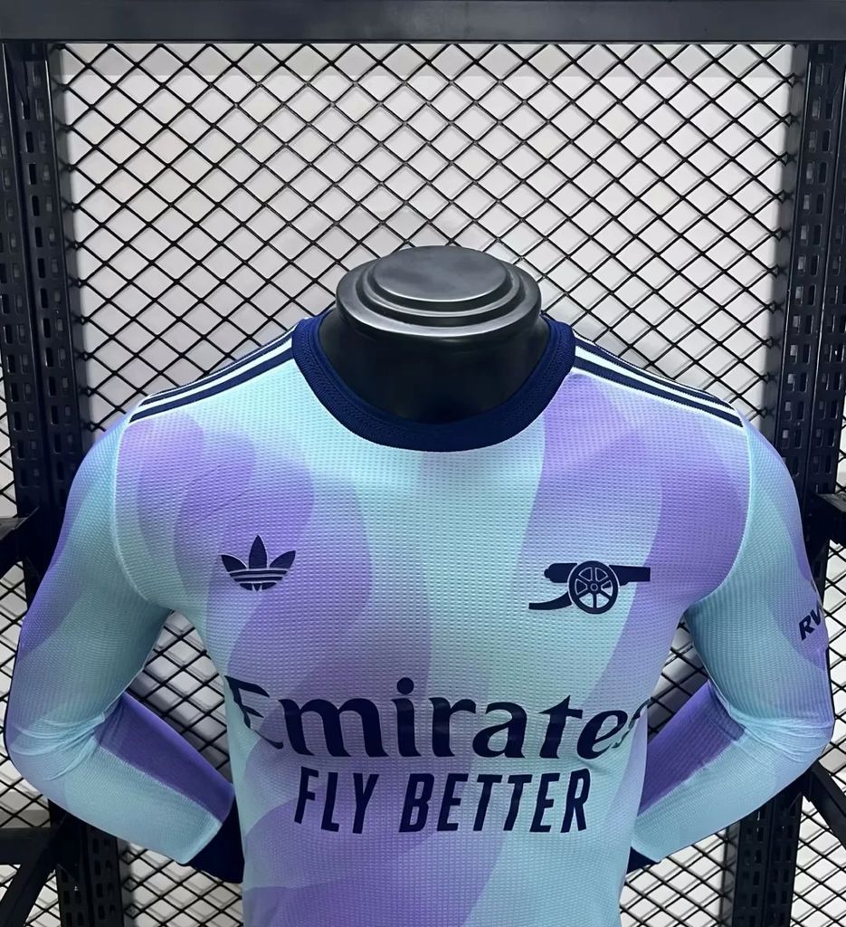 Player 2024-25 Arsenal Third Away Long Sleeves Football jersey