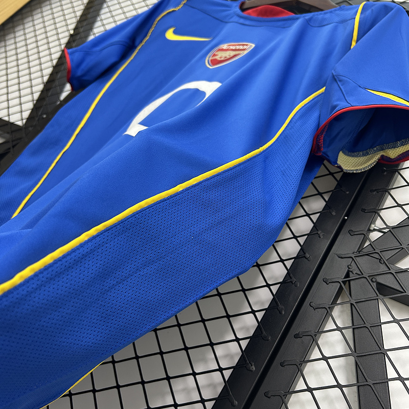 Retro 2004-05 Arsenal Away BERGKAMP ADAMS HENRY Football jersey retro