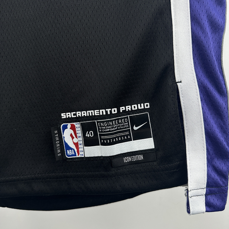 2024 NBA Sacramento Kings 11 SABONIS Basketball Jersey