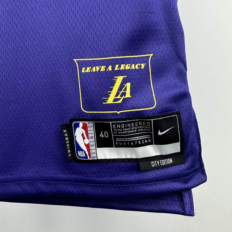 2025 NBA Lakers 15 REAVES Basketball Jersey