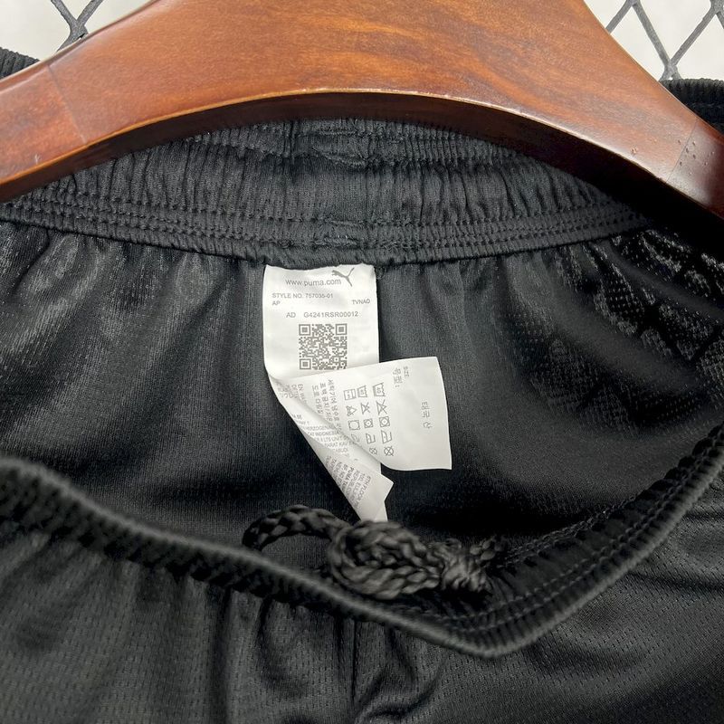 2024-25 Shorts AC Milan 125th Black goalkeeper Football jersey