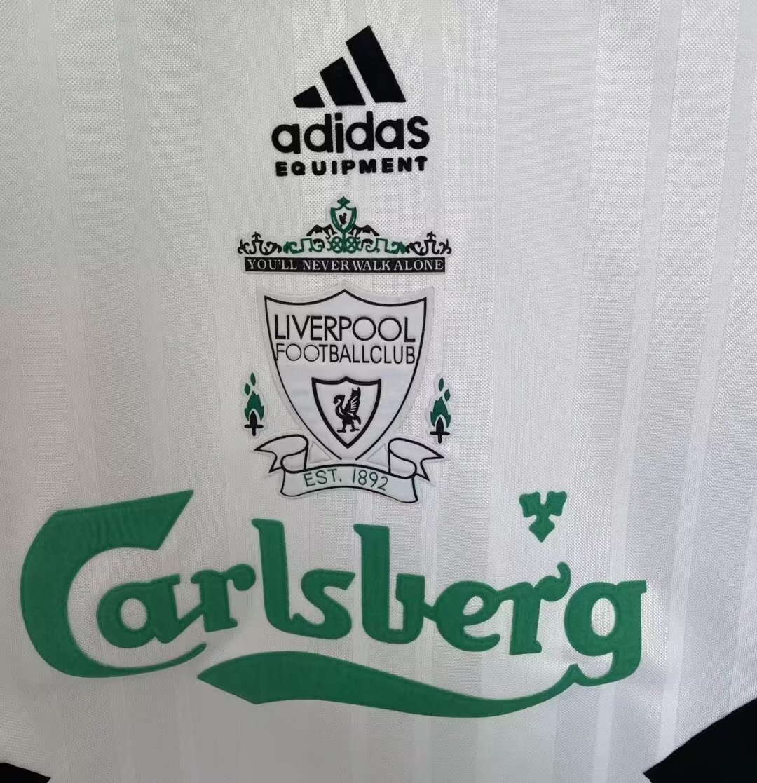 retro 1993-95 Liverpool Away Long Sleeve football jersey retro