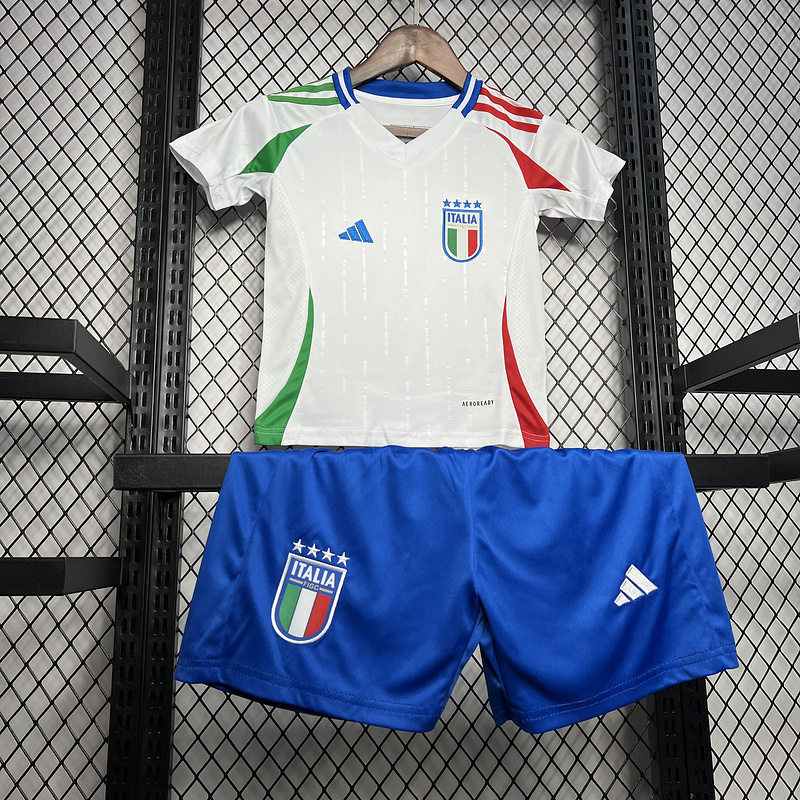 2024-25 Italy Away kids Football jersey