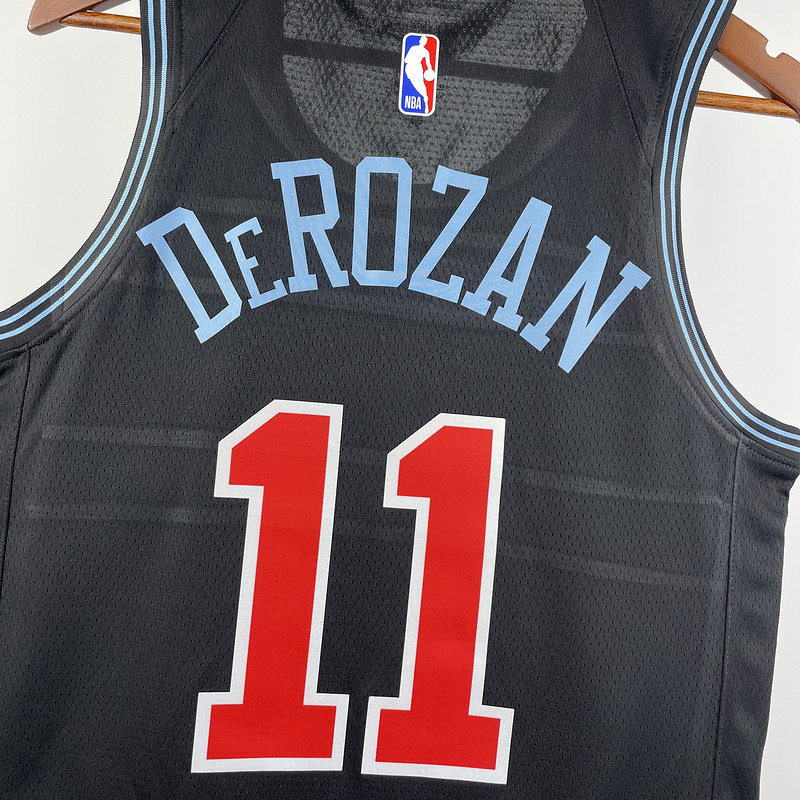 2019 NBA Chicago Bulls (11 DEROZAN) Basketball Jersey