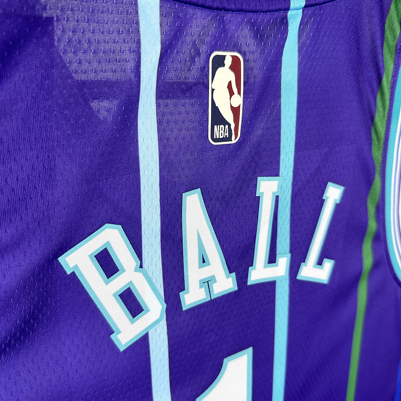 2020 NBA Charlotte Hornets (1 BALL) Basketball Jersey