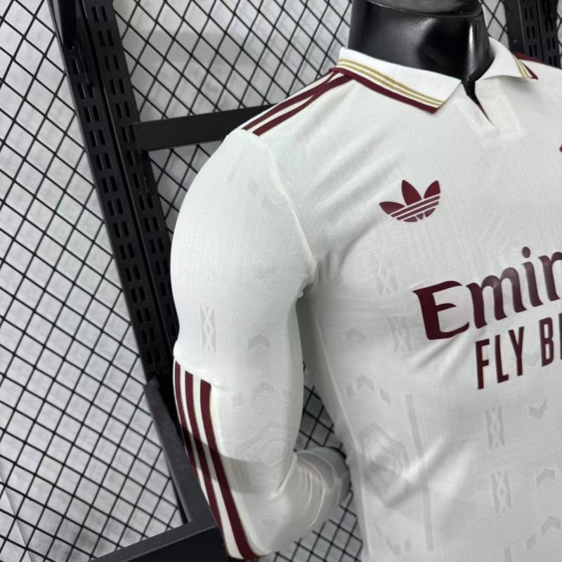 Player 2025-26 Arsenal 2 Away Long Sleeve Football jersey