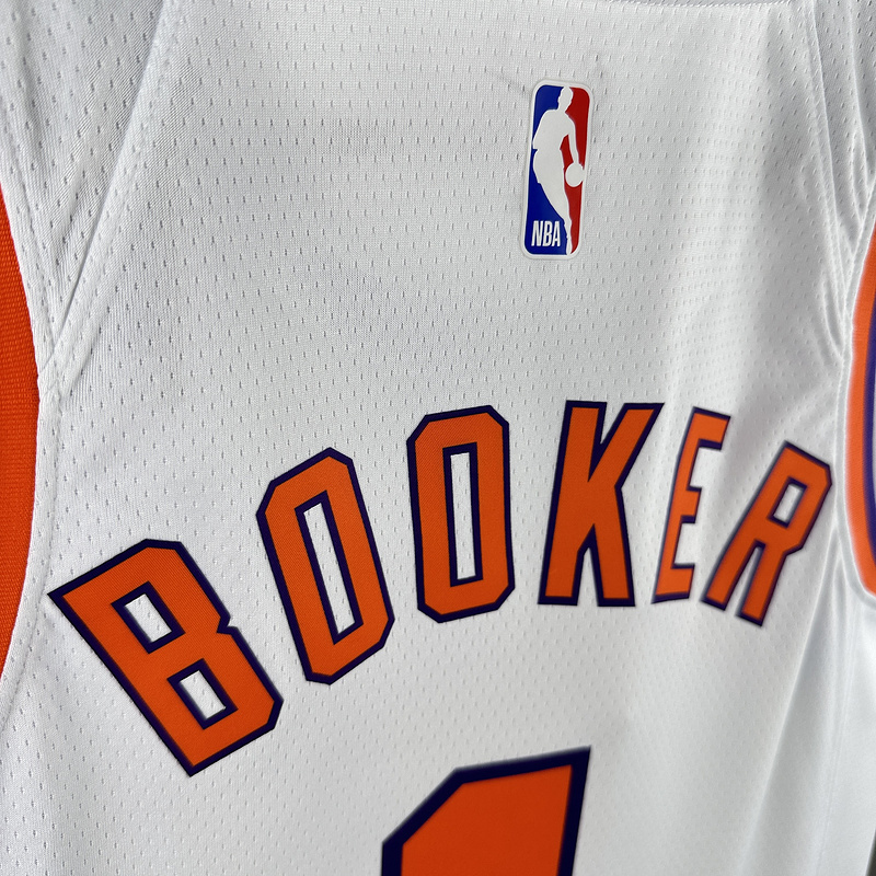 2018 NBA Phoenix Suns 1 BOOKER Basketball Jersey