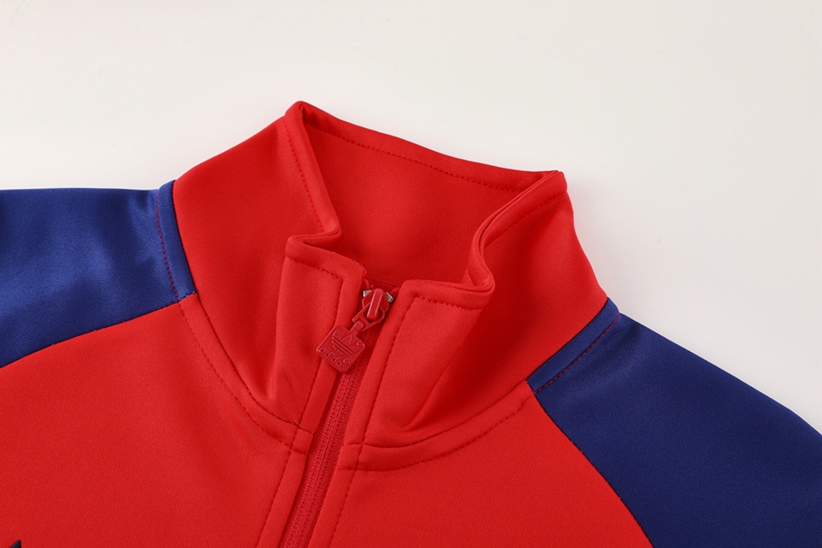 2024-25 Arsenal 06 Red and Blue Jacket Set S-2XL
