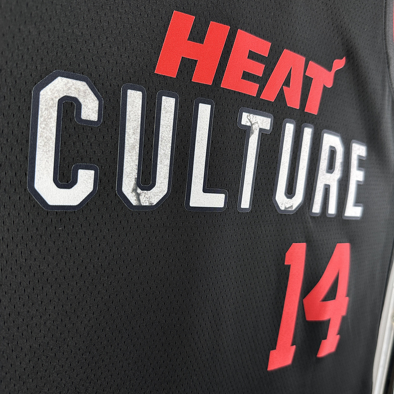 2024 NBA Miami Heat 14 HERRO Basketball Jersey