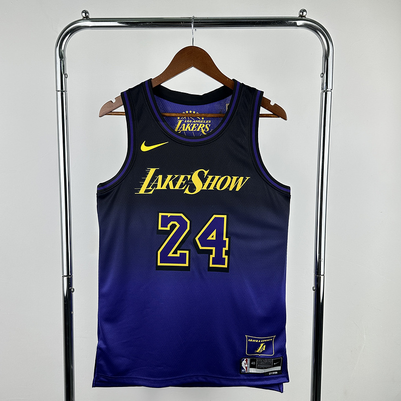 2025 NBA Lakers 24 BRYANT Basketball Jersey