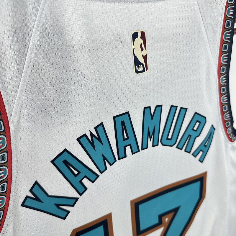 2025 NBA Memphis Grizzlies 17 KAWAMURA Basketball Jersey