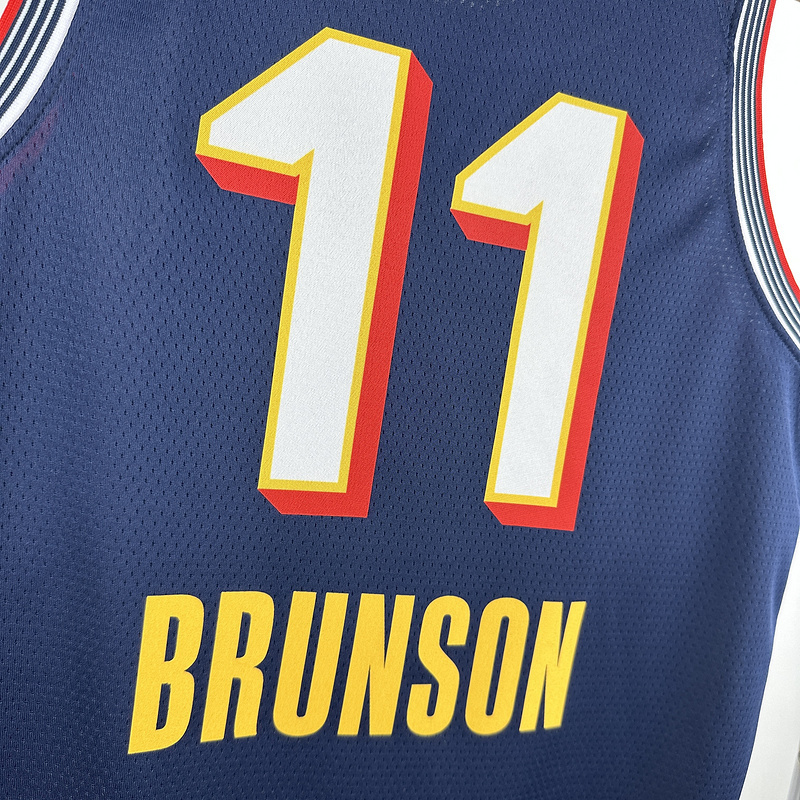 2025 NBA All Star Game 11 BRUNSON Basketball Jersey
