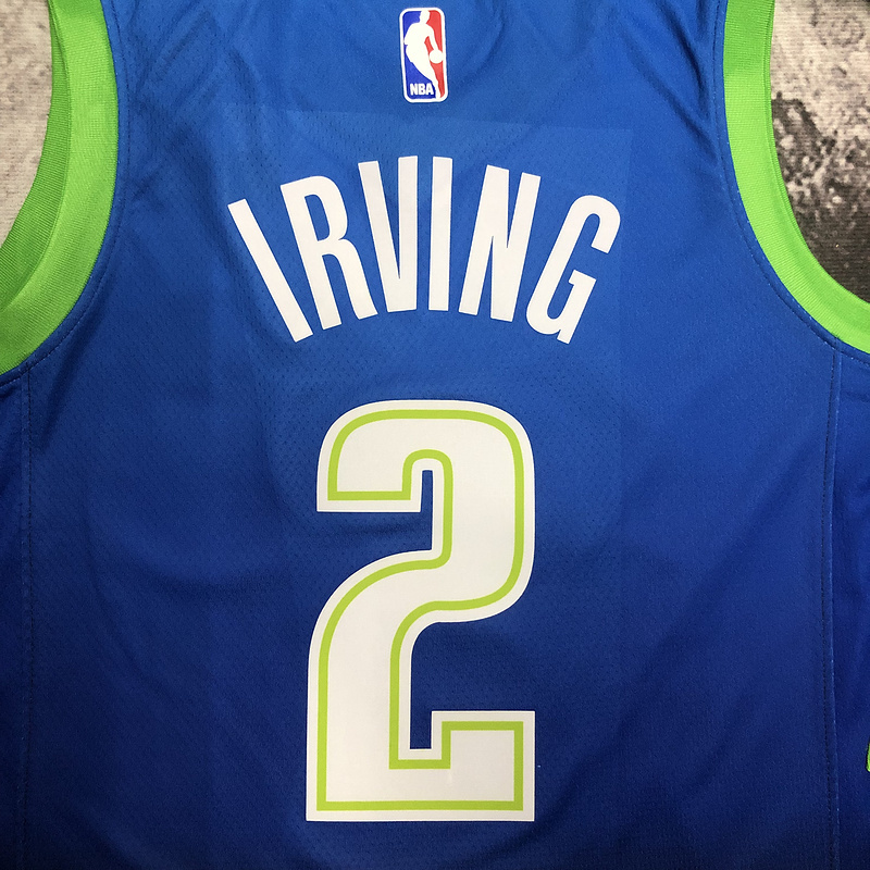 2020 NBA Dallas Mavericks 2 IRVING Basketball Jersey