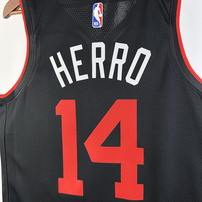 2024 NBA Miami Heat 14 HERRO Basketball Jersey
