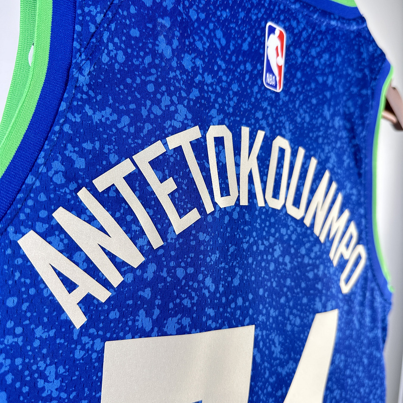 2024 NBA Milwaukee Bucks (34 ANTETOKOUNMPO) Basketball Jersey