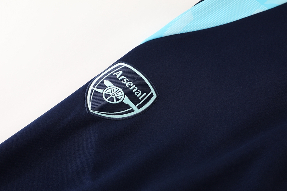 2024-25 Arsenal 02 Royal Blue Jacket Set S-2XL