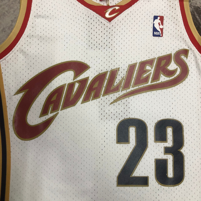 2003-04 NBA Cleveland Cavaliers (23 JAMES) Basketball Jersey