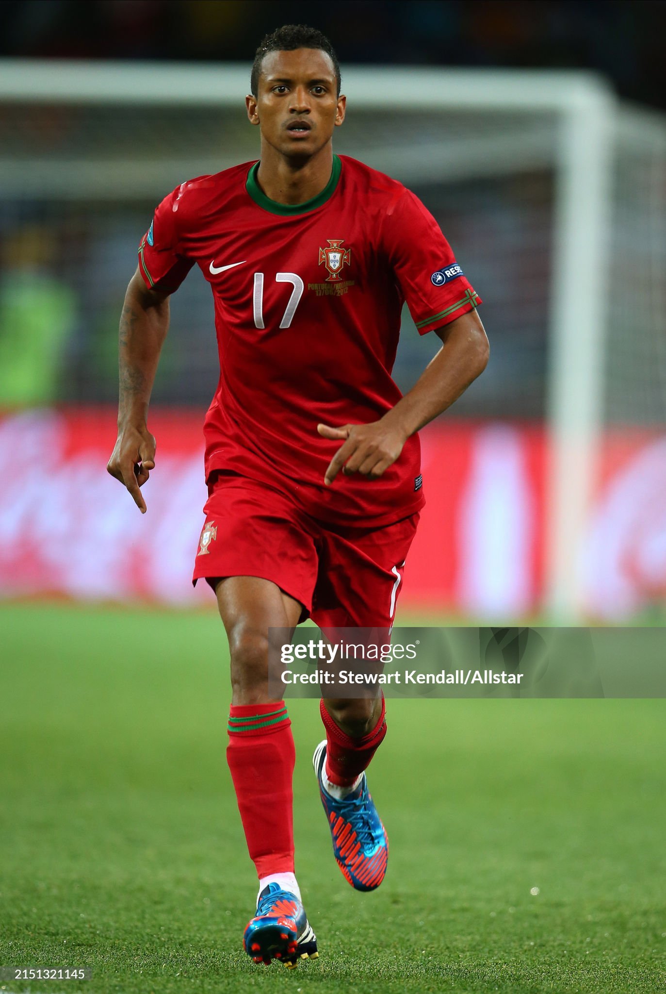 Retro Player 2012 Portugal Home Long Sleeve Football jersey retro