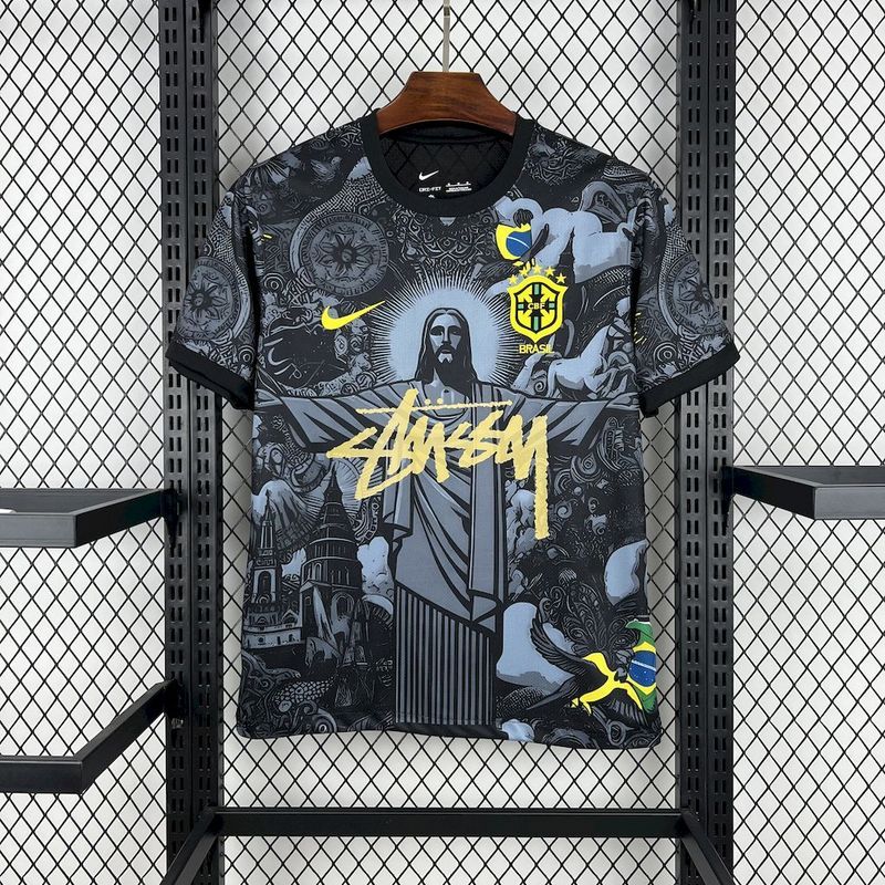 2024-25 Brazil STUSSY Football jersey