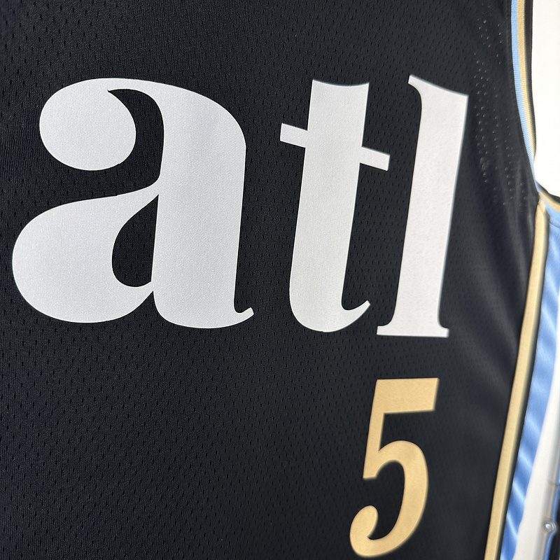 2024 NBA Atlanta Hawks (5 MURRAY) Basketball Jersey