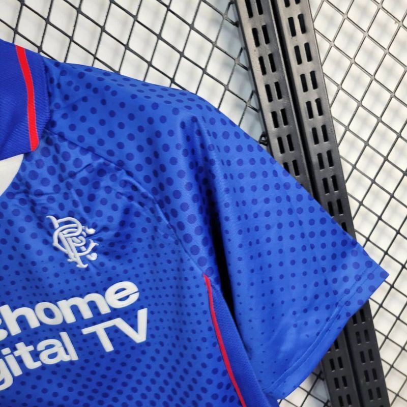 Retro 2002-03 Glasgow Rangers Home football jersey Retro