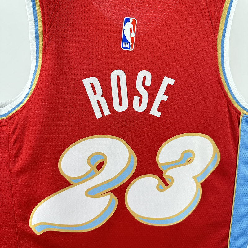 2025 NBA Memphis Grizzlies 23 ROSE Basketball Jersey