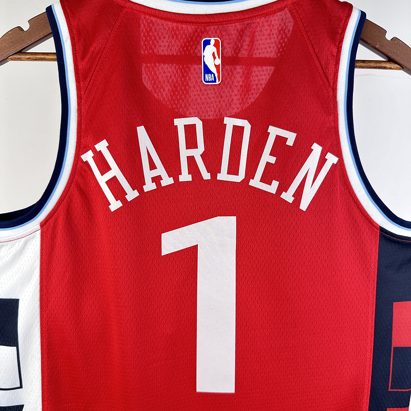2025 NBA LA Clippers 1 HARDEN Basketball Jersey