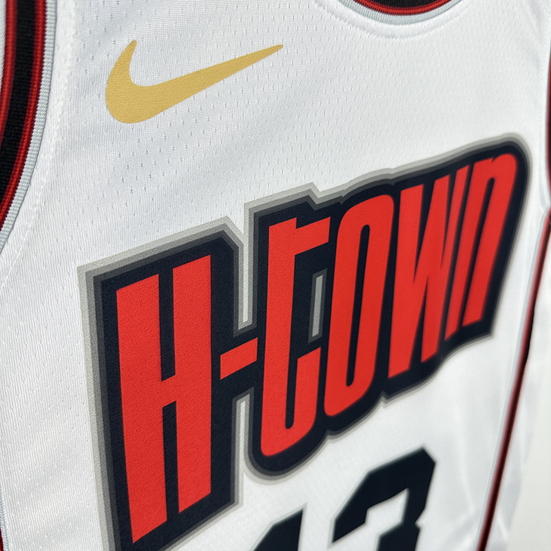 2025 NBA Houston Rockets 13 HARDEN Basketball Jersey
