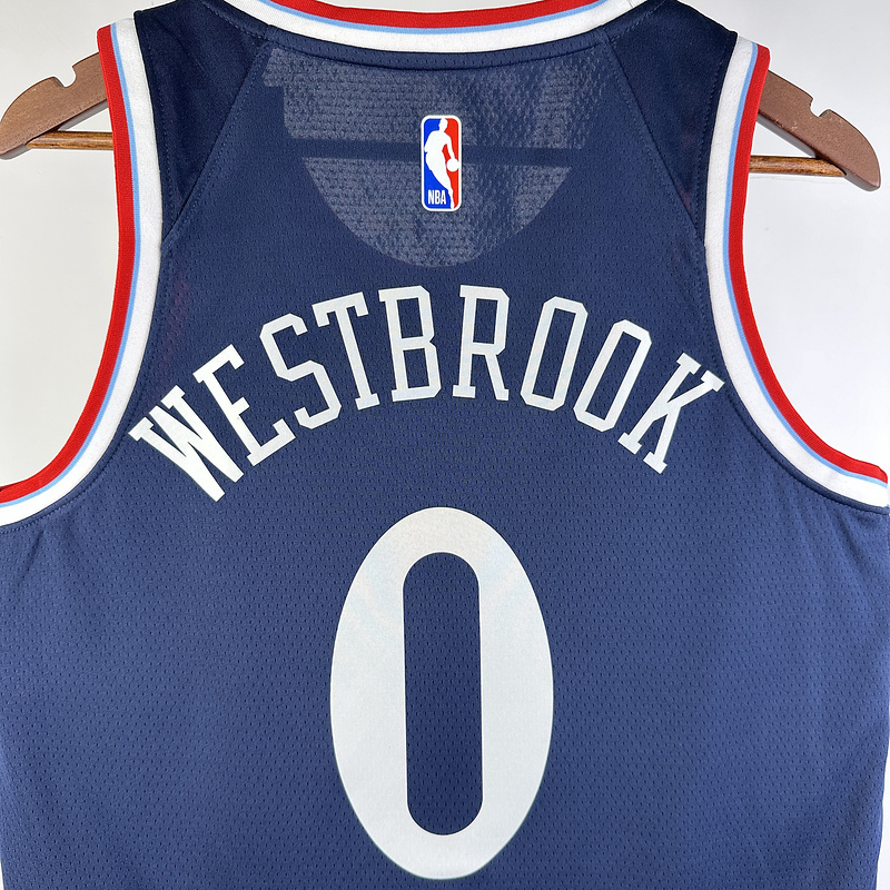 2025 NBA LA Clippers (0 WESTBROOK) Basketball Jersey