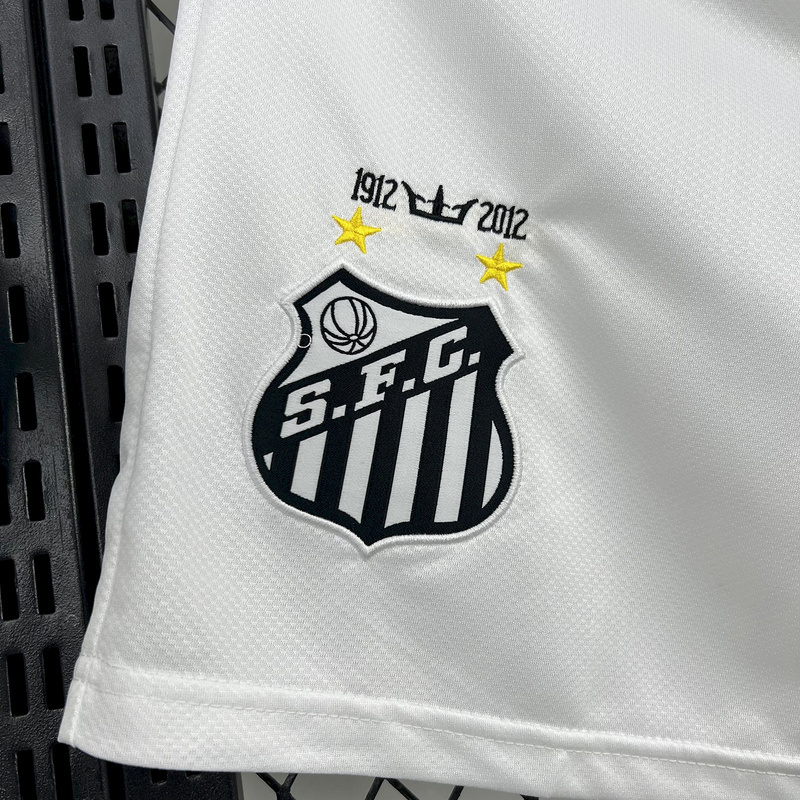 retro 2011-12 Shorts Santos Home football jersey retro