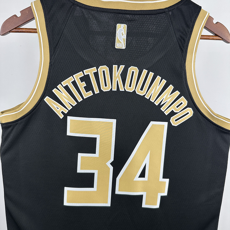 2024 NBA Milwaukee Bucks (34 ANTETOKOUNMPO)  Basketball Jersey